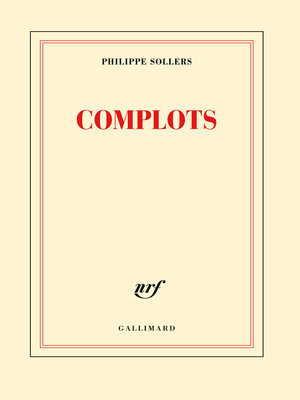 cover image of Complots